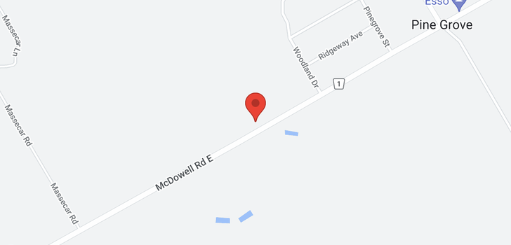 map of 355 McDowell Road E